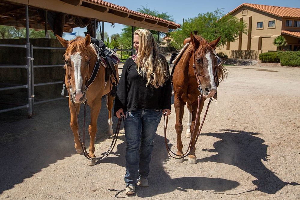 Equine Therapy at The Meadows Ranch