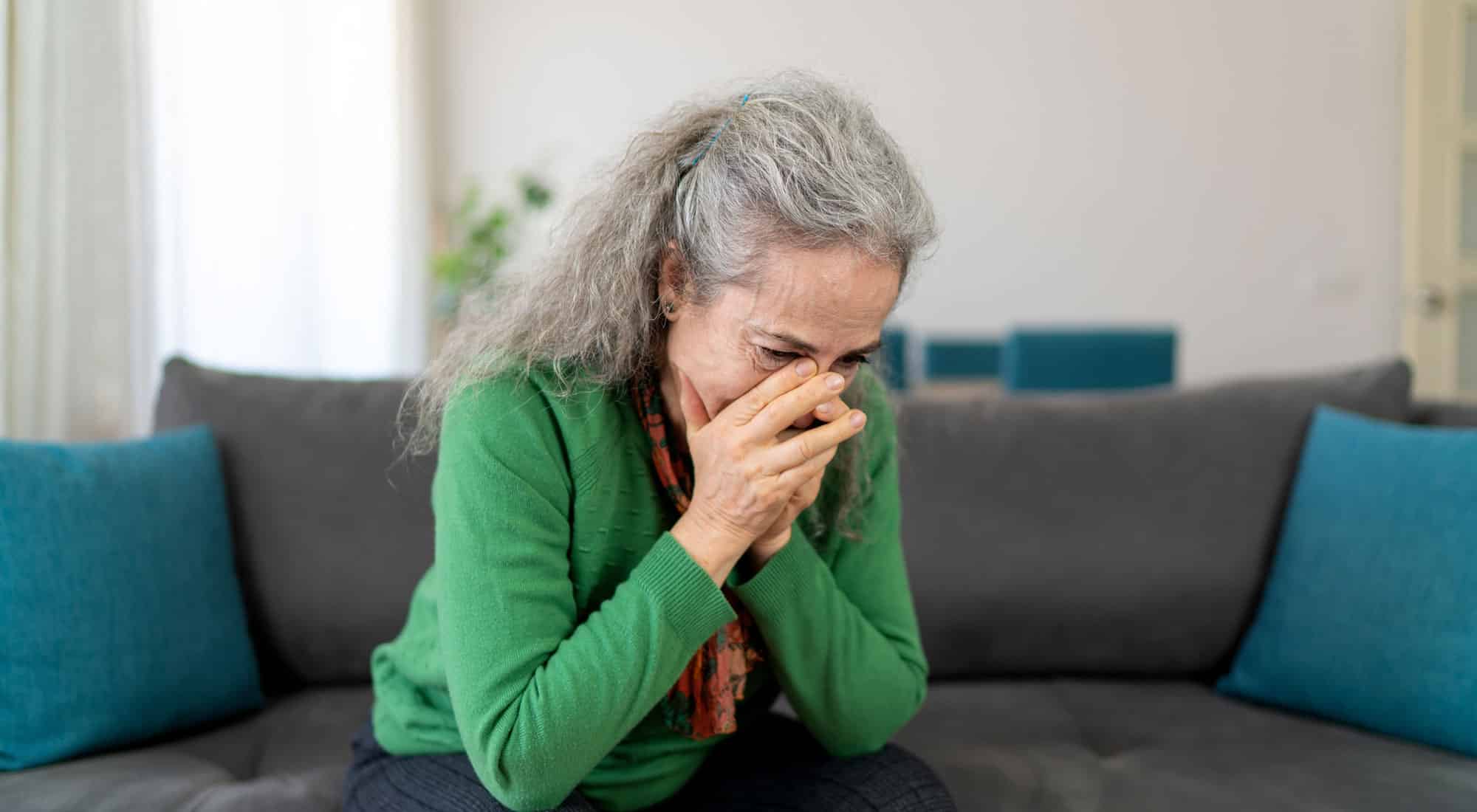 grief older woman